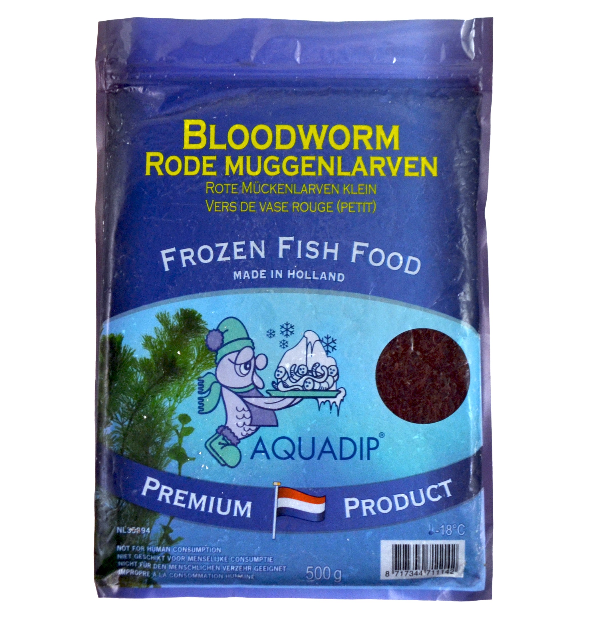 Rode muggenlarven 500 gram dpvr